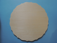 トールペイントのボード3（円形・集成材・室内向け）